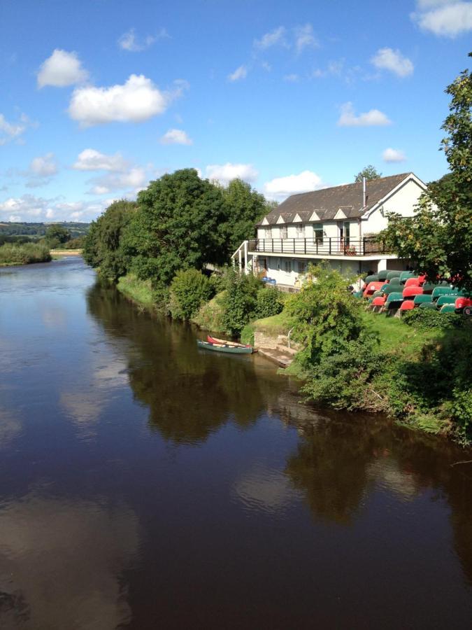 مبيت وإفطار Glasbury The River Cafe المظهر الخارجي الصورة